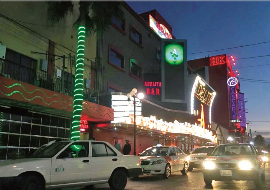 No para el turismo nocturno en Tijuana