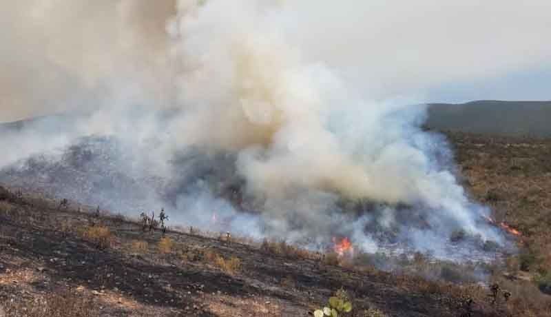 Municipio de Rosarito envía apoyo por incendio