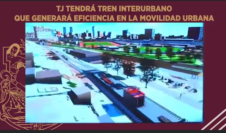 Tren Interurbano Tijuana-Tecate tendría 7 estaciones