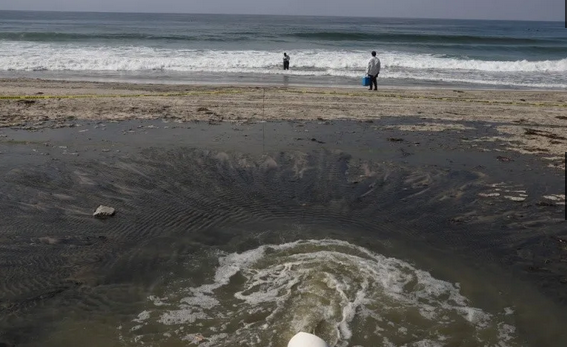 Segundo derrame de aguas negras en Playas de Tijuana
