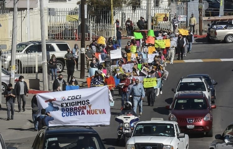 Protestan contra Cespt