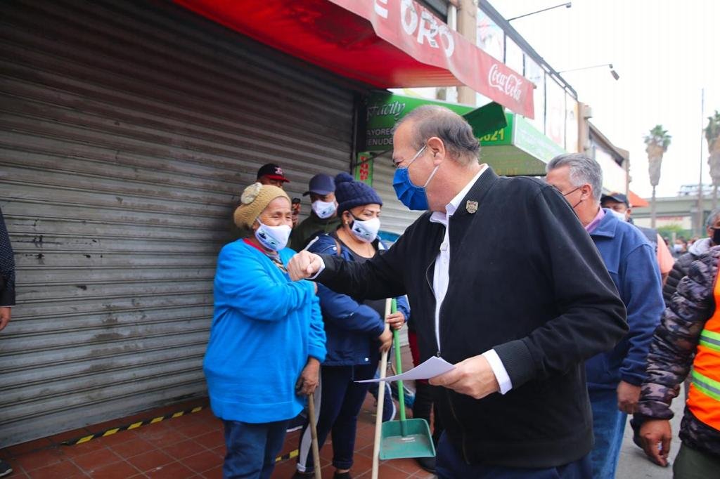 Encabeza alcalde de Tijuana jornadas de sanitización