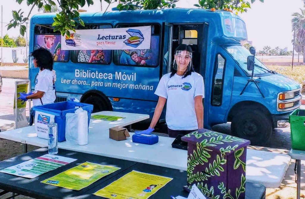 Vuelve biblioteca móvil a Rosarito