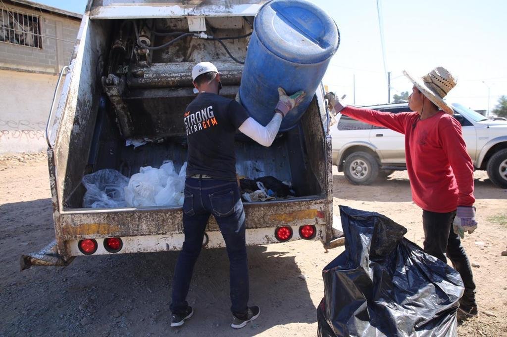 Retiran más de 6 mil toneladas de basura por fiestas