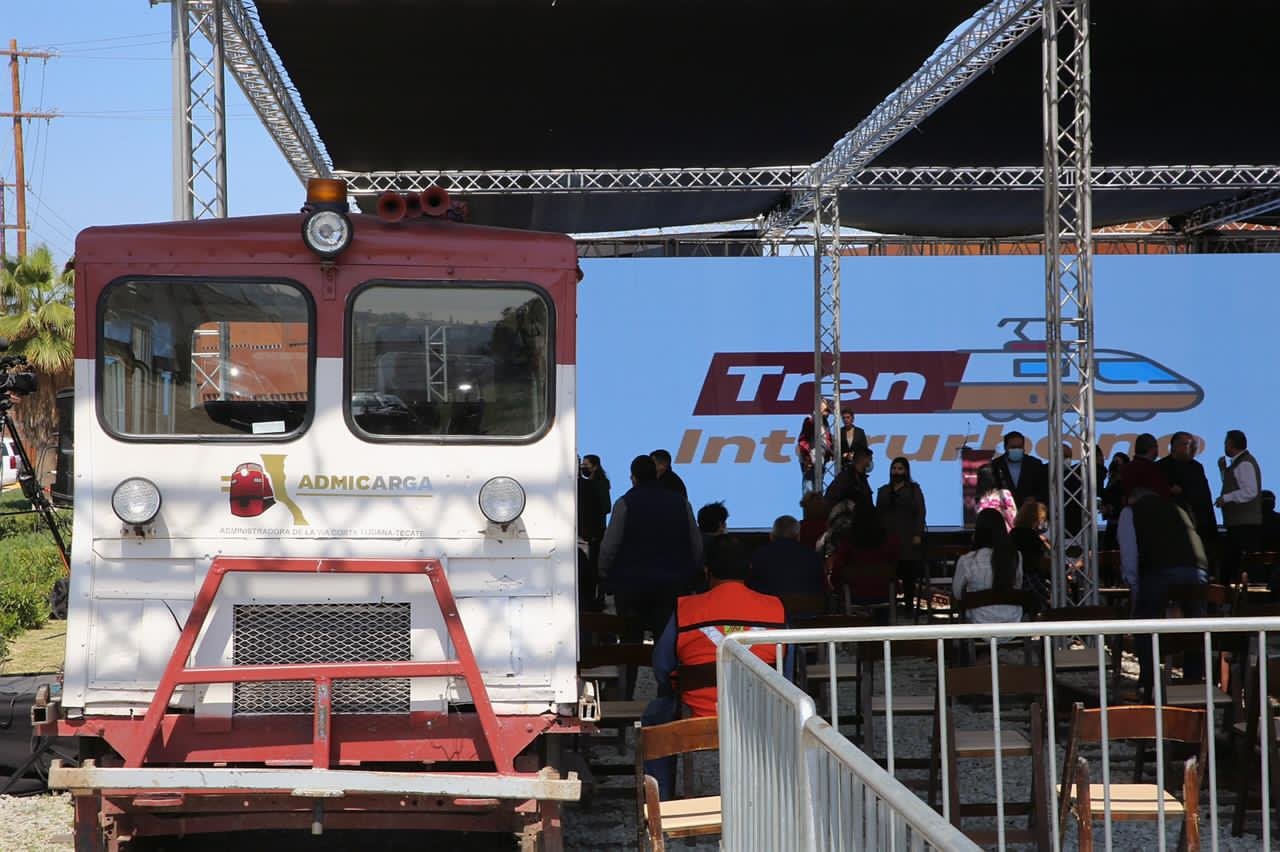 Continúa el avance del tren interurbano Tijuana-Tecate