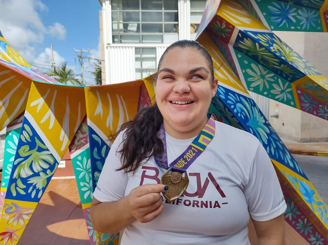 Abril Meza: campeona en para nacionales Conade 2021