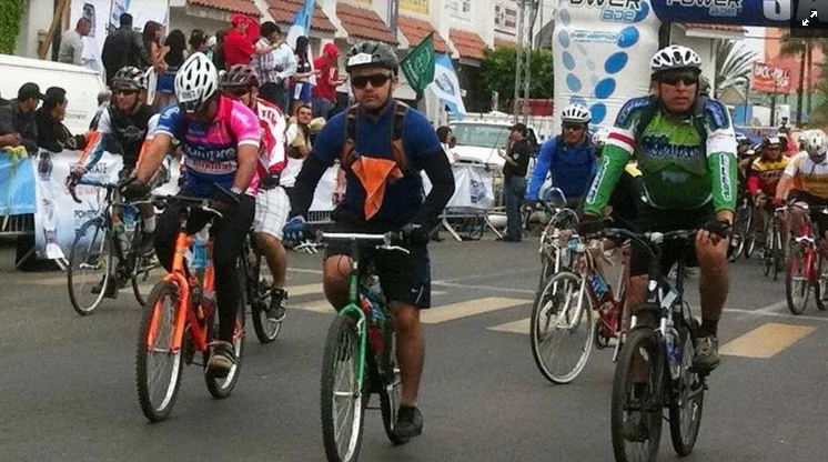 Fomentan convivencia y salud con Paseo Ciclista en Rosarito