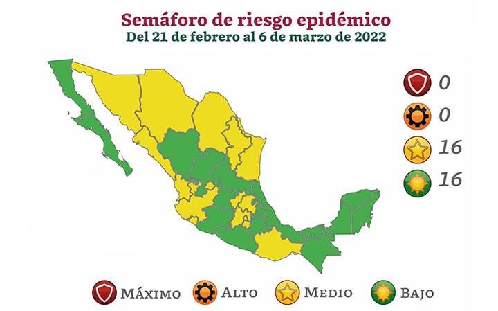 Pasa BC a semáforo epidemiológico verde