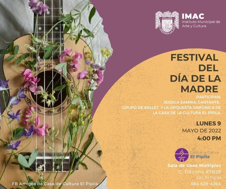Celebrará IMAC día de las madres con programación artística