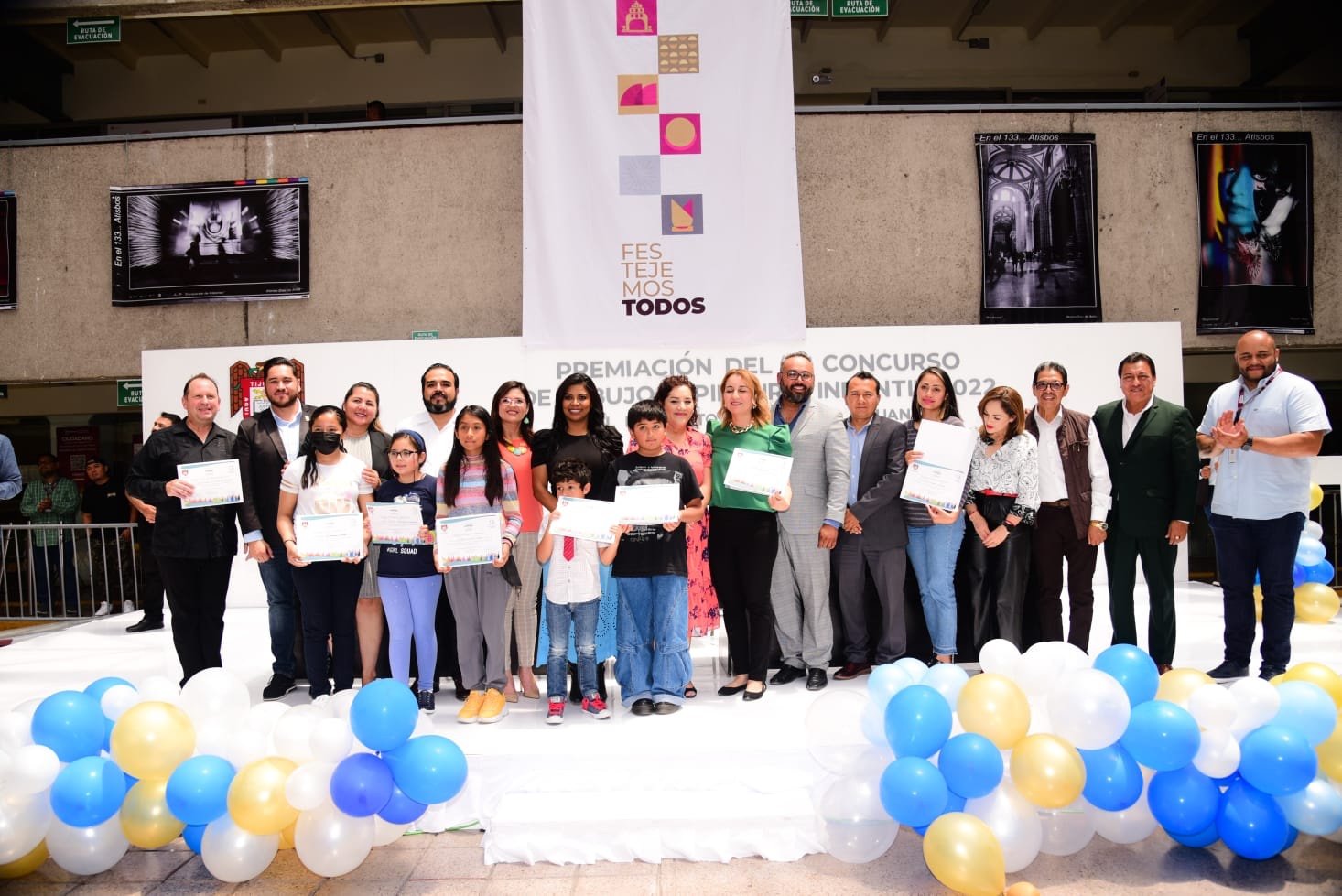 Premian a ganadores del Primer Concurso de Dibujo y Pintura 2022