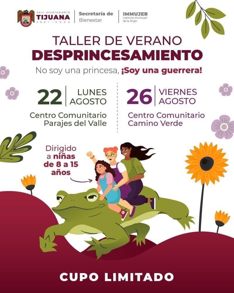 Fuera estereotipos: invitan a taller “Desprincesamiento, no soy una princesa, soy una guerrera”