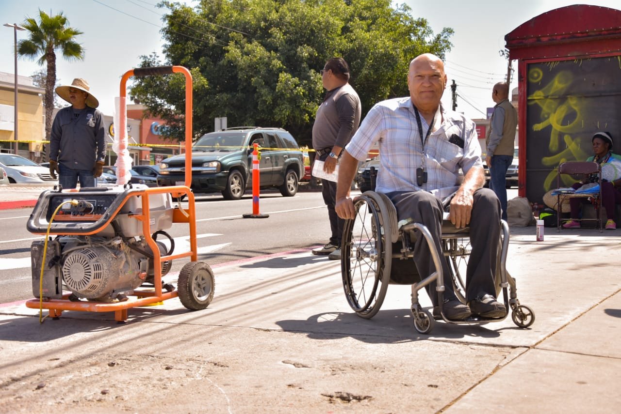 Inclusividad: construirán más de 100 rampas de accesso para personas con discapacidad