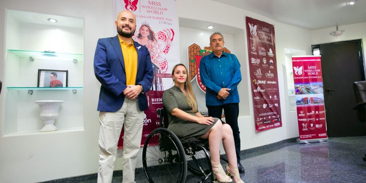 Llega a BC ”Miss Wheelchair World”