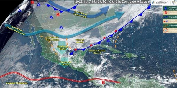 Advierten sobre nuevo periodo de fuertes vientos en BC