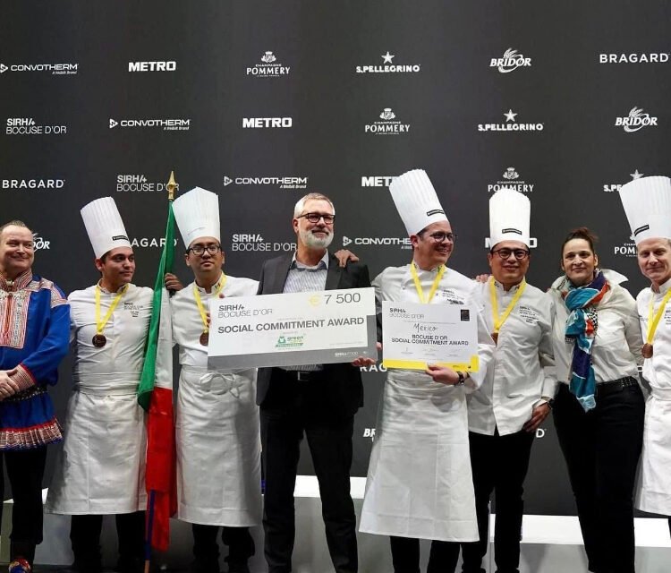 Equipo de chef bajacaliforniano Marcelo Hisaki gana premio en Bocuse d’Or en Francia