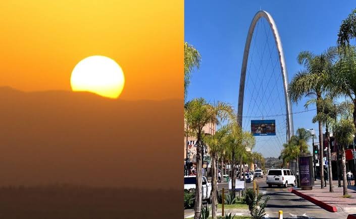 LLEGÓ EL CALOR A TIJUANA