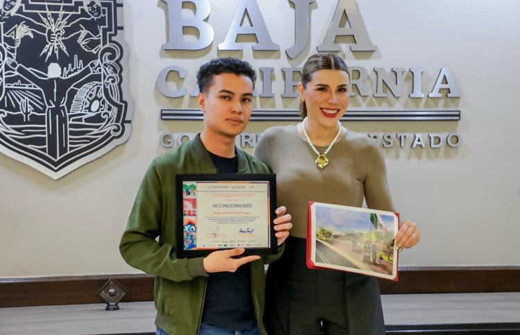 Joven bajacaliforniano campeón nacional de dibujo