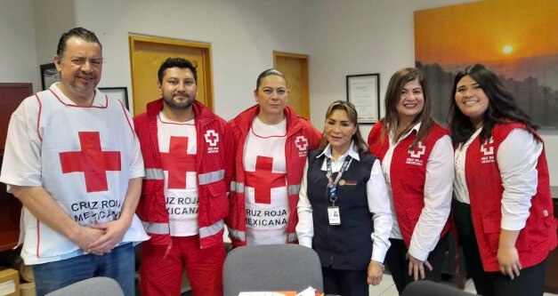 SUMAN ESFUERZOS SECRETARÍA DE SALUD DEL ESTADO Y CRUZ ROJA TIJUANA EN PRO DE LAS Y LOS MIGRANTES