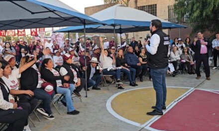 REFRENDAN COMERCIANTES APOYO  A PROYECTO HUMANISTA DE ISMAEL BURGUEÑO