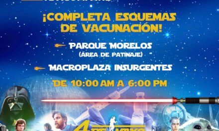 INVITAN A COMPLETAR ESQUEMA DE VACUNACIÓN EN EVENTO DE STAR WARS