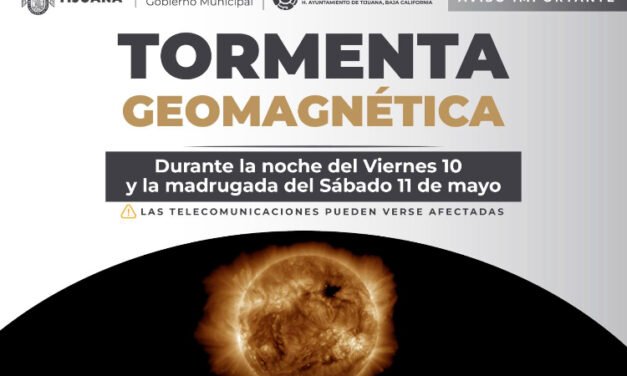 Aurora boreal es a causa de tormenta geomagnética: Protección Civil