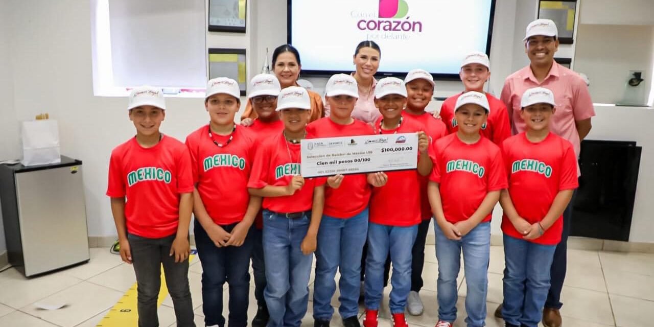 EQUIPOS DE BÉISBOL DE TIJUANA RECIBEN 100 MIL PESOS DE APOYO PARA REPRESENTAR A BC