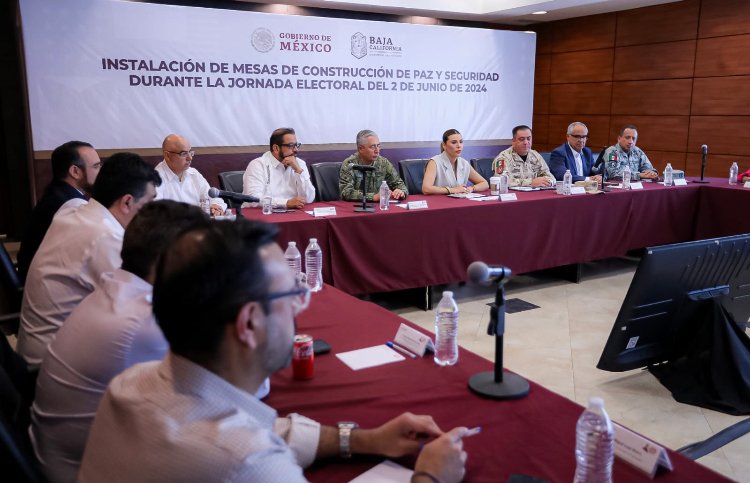 SE SUMA BC A MESA DE SEGURIDAD NACIONAL PARA LA JORNADA ELECTORAL