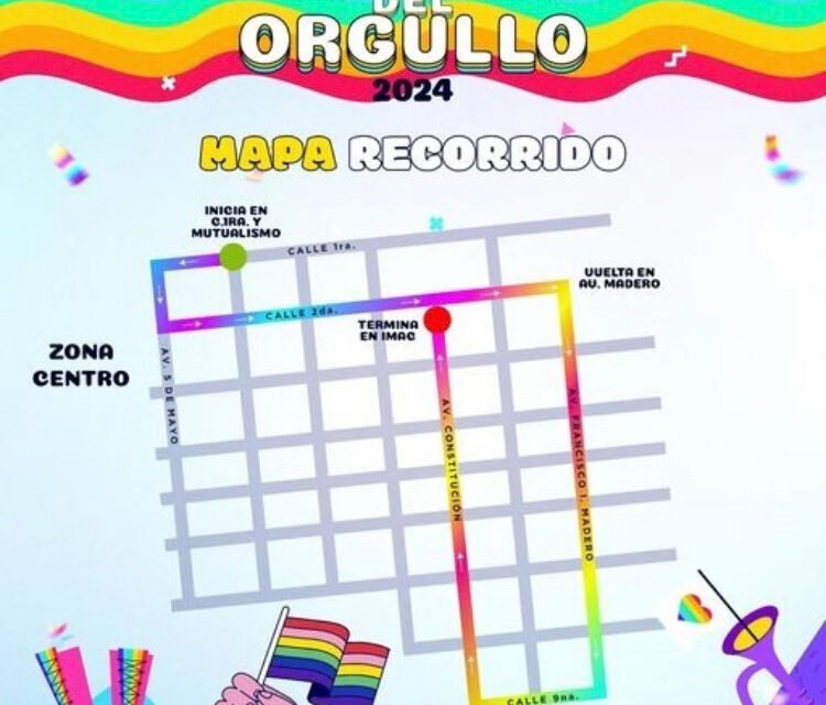 PRÓXIMO SÁBADO 29 DE JUNIO SERÁ LA MARCHA DEL ORGULLO 2024 EN TIJUANA