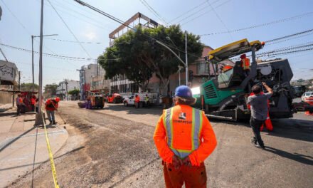 SUPERVISA ALCALDESA MONTSERRAT CABALLERO OBRAS DE BACHEO