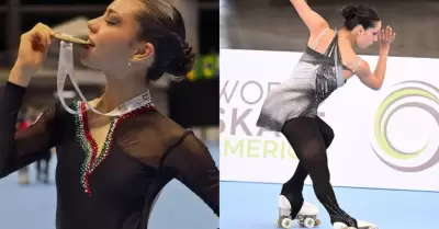 Mexicana brilla con oro en Campeonato de Patinaje Artístico