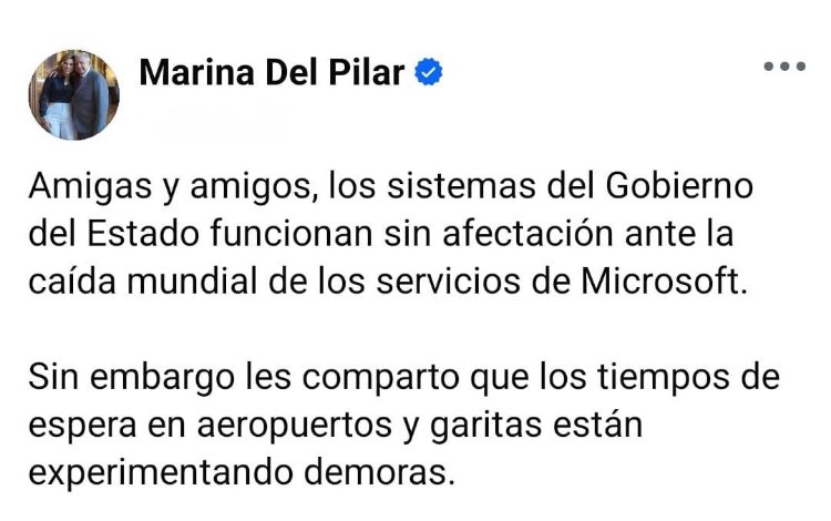 SIN AFECTACIONES EN SISTEMAS DE GOBIERNO ESTATAL ANTE CAÍDA DE SERVICIOS MICROSOFT