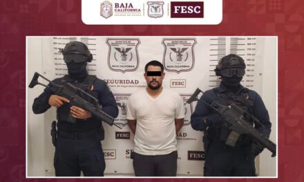 FESC Y FGE DETIENEN A PRESUNTO INVOLUCRADO EN HOMICIDIO DE PERSONAS EXTRANJERAS EN ENSENADA