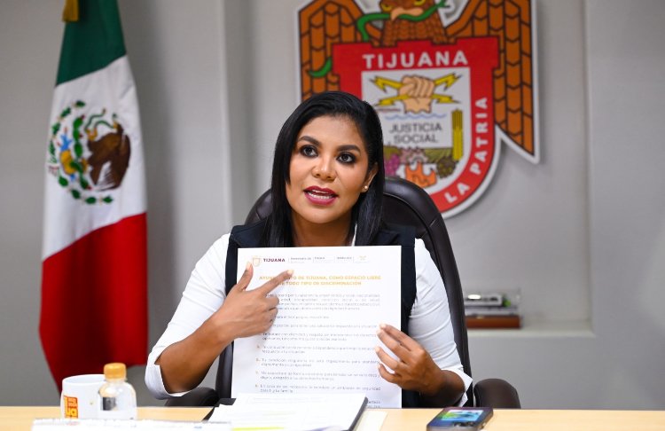 ES AYUNTAMIENTO DE TIJUANA ESPACIO LIBRE DE DISCRIMINACIÓN: ALCALDESA