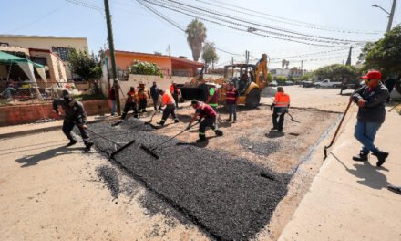 MÁS DE 950 MIL METROS CUADRADOS DE VIALIDADES HAN SIDO BACHEADOS EN TIJUANA