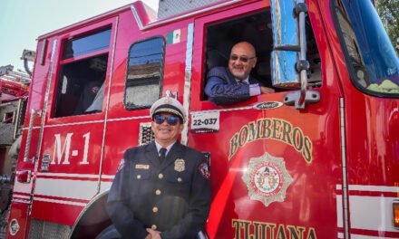 Celebran Bomberos de Tijuana más de 100 años de servicio