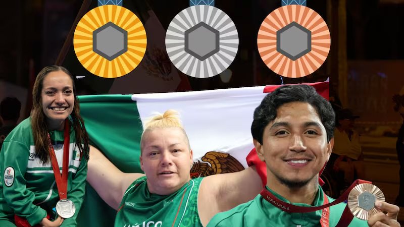 Paralímpicos mexicanos conquistan 17 medallas en París