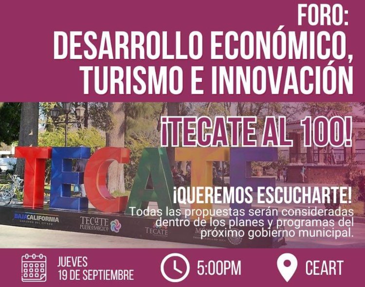 PARTICIPARÁN TECATENSES EN FORO DE DESARROLLO ECONÓMICO