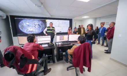 ALCALDESA MONTSERRAT CABALLERO INAUGURÓ CENTRO DE GESTIÓN DE SEMÁFOROS