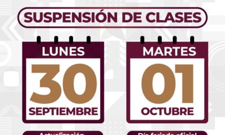 Se viene megapuente en el calendario de la SEP