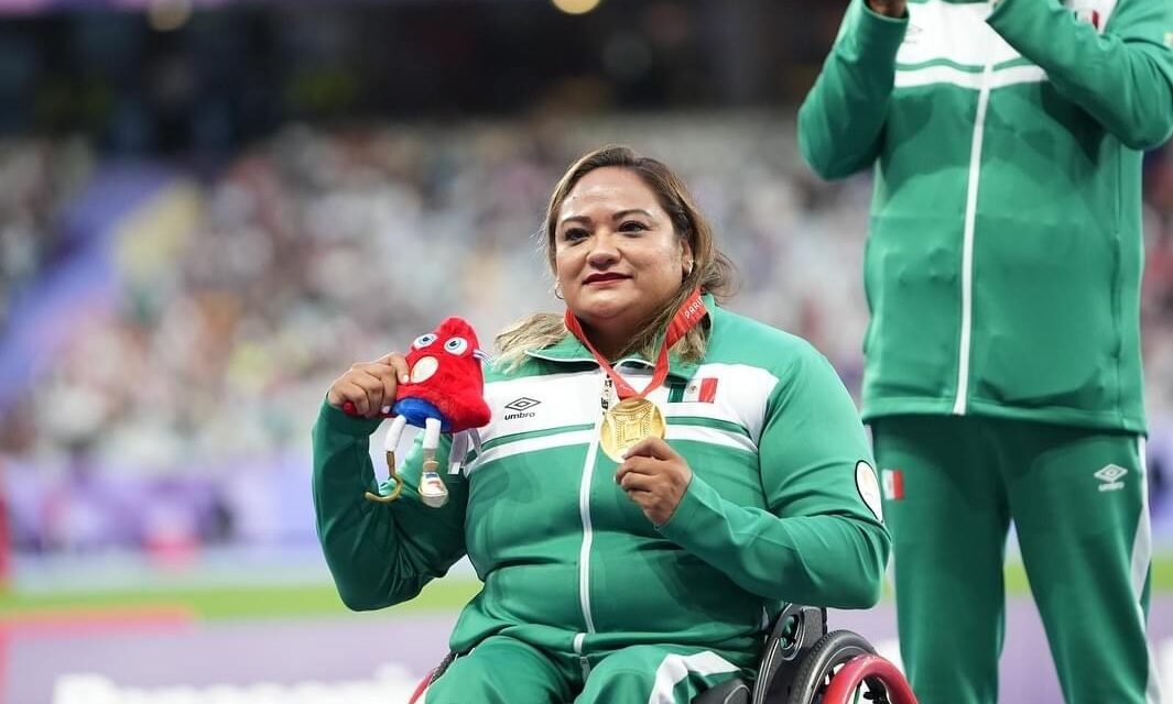 GLORIA ZARZA GANA LA MEDALLA DE ORO EN IMPULSO DE BALA