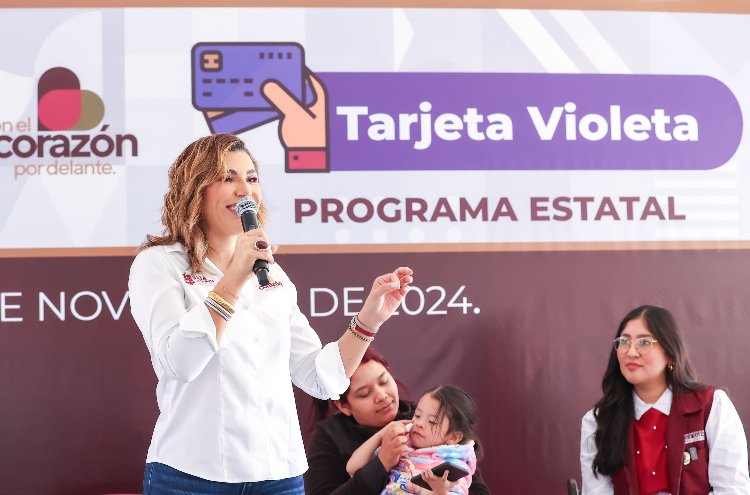 TARJETA VIOLETA IMPULSA AUTONOMÍA DE JEFAS DE FAMILIA A TRAVÉS DE OFICIOS: MARINA DEL PILAR