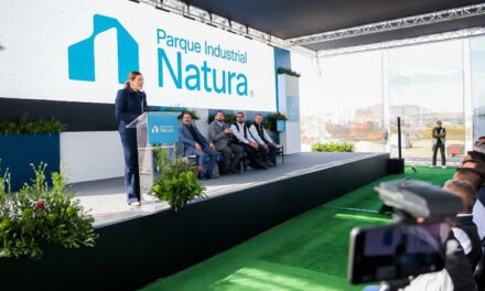 DAN EL BANDERAZO DE INICIO DE OBRA DEL PARQUE INDUSTRIAL NATURA EN EL SURESTE DE TIJUANA