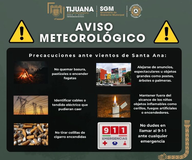 SE PRONOSTICA CONDICIÓN SANTA ANA PARA MAÑANA MARTES