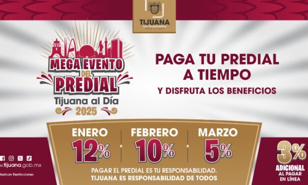 INICIA ENERO CON 12 POR CIENTO DE DESCUENTO EN EL PAGO DEL IMPUESTO PREDIAL