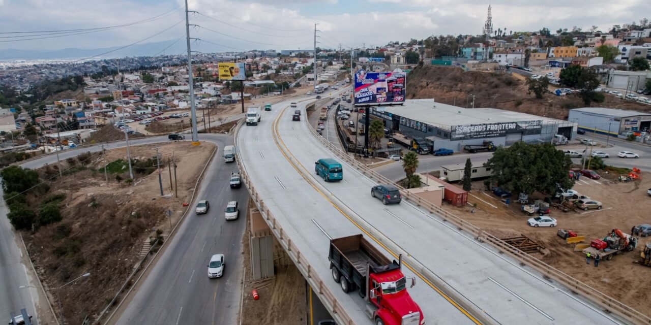 INAUGURA GOBERNADORA NODO MORELOS PARA AGILIZAR LA MOVILIDAD DE MÁS DE 500 MIL TIJUANENSES DIARIAMENTE