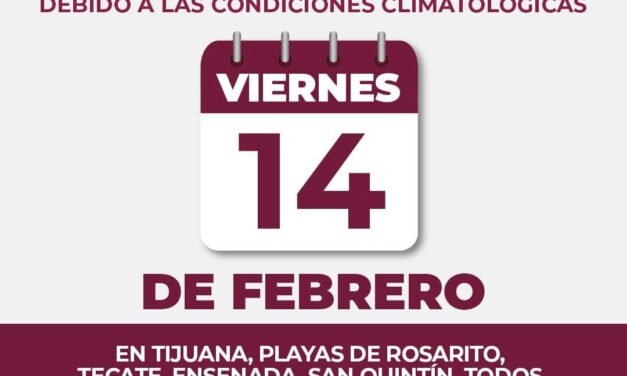 Es oficial: no hay clases mañana por lluvias