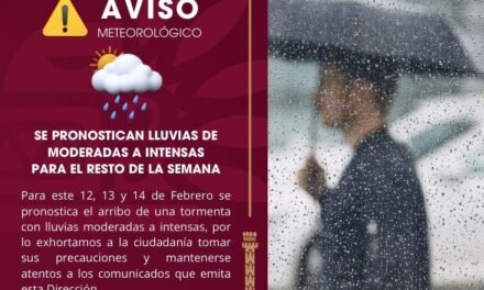 Exhorta XXV Ayuntamiento de Tijuana a tomar precauciones ante pronóstico de lluvias