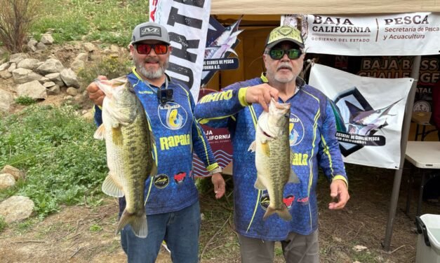 CAPTURAN GRANDES LOBINAS EN EL SEGUNDO TORNEO DEL “BAJA BASS CHALLENGE” DE LA PRESA EL CARRIZO DE TECATE