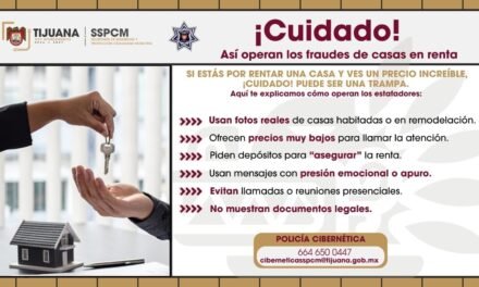 Advierte Policía Cibernética sobre fraudes en supuestas rentas de casas en línea