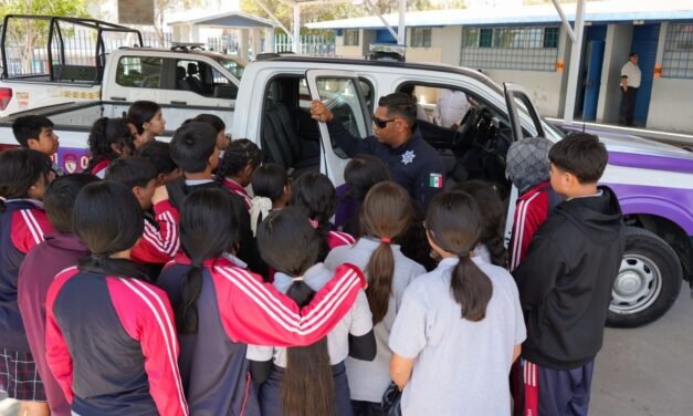 Fortalece SSPCM la prevención con el programa ´Escuela Informada, Escuela Segura´
